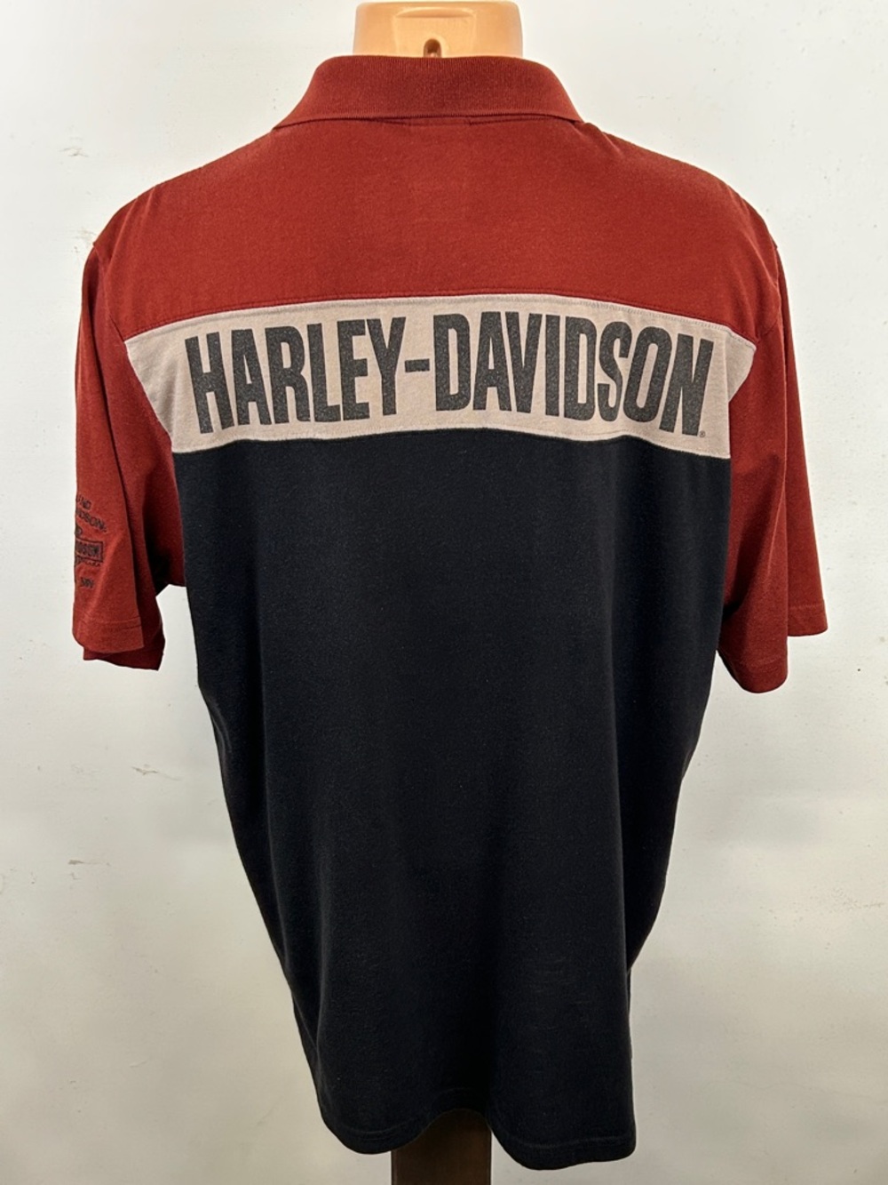 Harley-Davidson short sleeve polo shirt. L - Picture 6 of 7